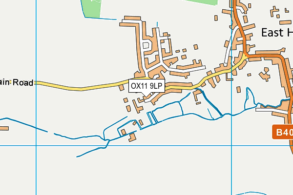 OX11 9LP map - OS VectorMap District (Ordnance Survey)