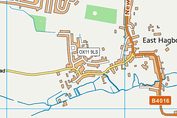 OX11 9LS map - OS VectorMap District (Ordnance Survey)