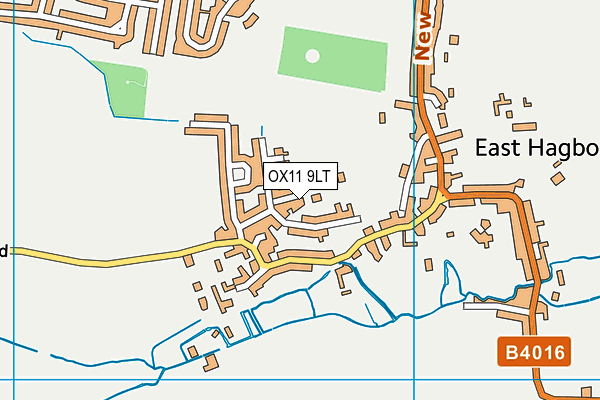 OX11 9LT map - OS VectorMap District (Ordnance Survey)