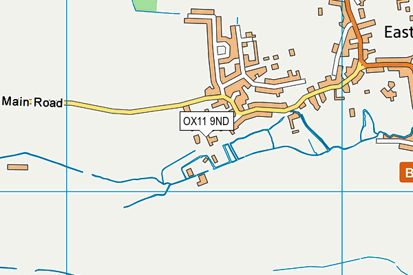 OX11 9ND map - OS VectorMap District (Ordnance Survey)