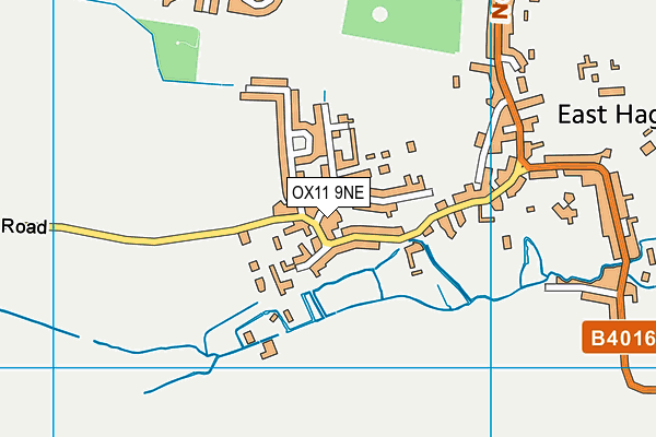 OX11 9NE map - OS VectorMap District (Ordnance Survey)