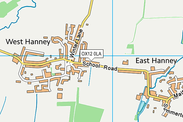 Map of HANNEY DINING LIMITED at district scale