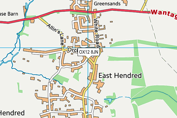 Map of HENDRED OAK LTD at district scale
