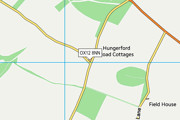 OX12 8NN map - OS VectorMap District (Ordnance Survey)