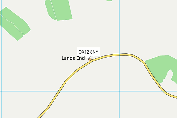 OX12 8NY map - OS VectorMap District (Ordnance Survey)