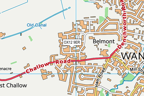 Map of RIDGEWAY CHALLOW LIMITED at district scale