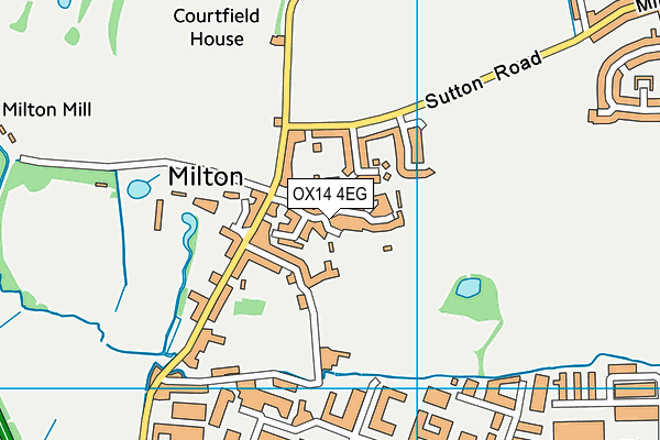 Map of WILLOW ROSS LTD at district scale