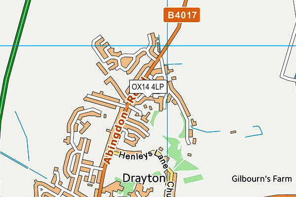 Map of OSMOND LANGE UK LTD at district scale
