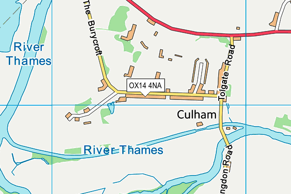 Map of CULHAM PRINTS AND DRAWINGS LIMITED at district scale