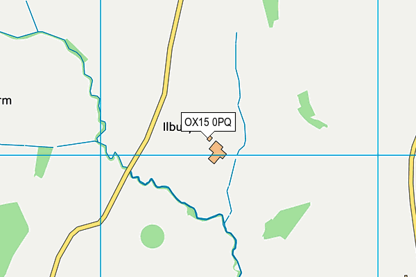 OX15 0PQ map - OS VectorMap District (Ordnance Survey)