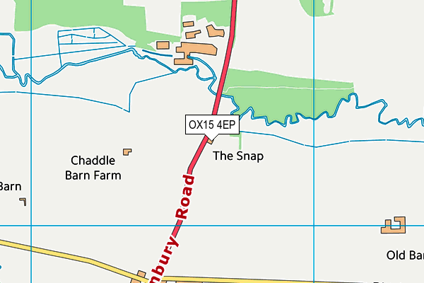 OX15 4EP map - OS VectorMap District (Ordnance Survey)