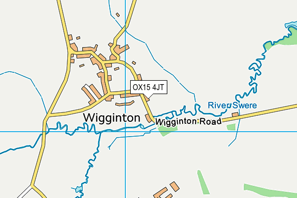 OX15 4JT map - OS VectorMap District (Ordnance Survey)