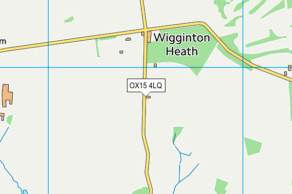 OX15 4LQ map - OS VectorMap District (Ordnance Survey)