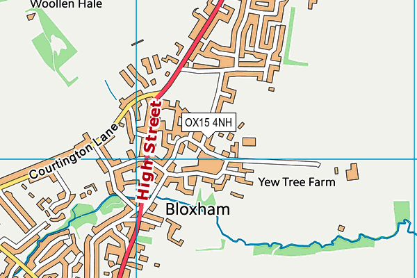 OX15 4NH map - OS VectorMap District (Ordnance Survey)