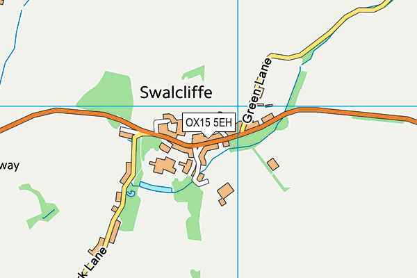 OX15 5EH map - OS VectorMap District (Ordnance Survey)