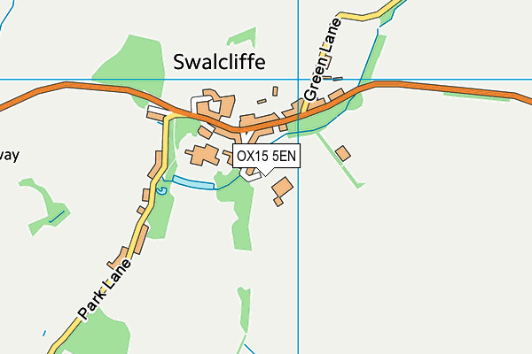 OX15 5EN map - OS VectorMap District (Ordnance Survey)