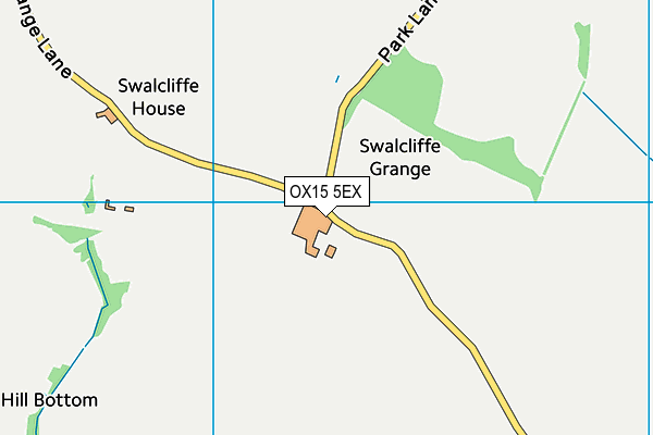 OX15 5EX map - OS VectorMap District (Ordnance Survey)