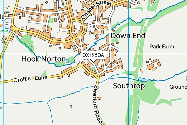 Map of HOOK NORTON CONSTRUCTION LTD at district scale