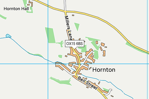 OX15 6BS map - OS VectorMap District (Ordnance Survey)