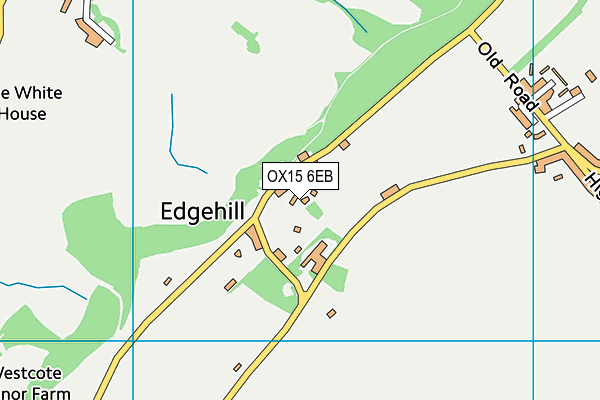 OX15 6EB map - OS VectorMap District (Ordnance Survey)