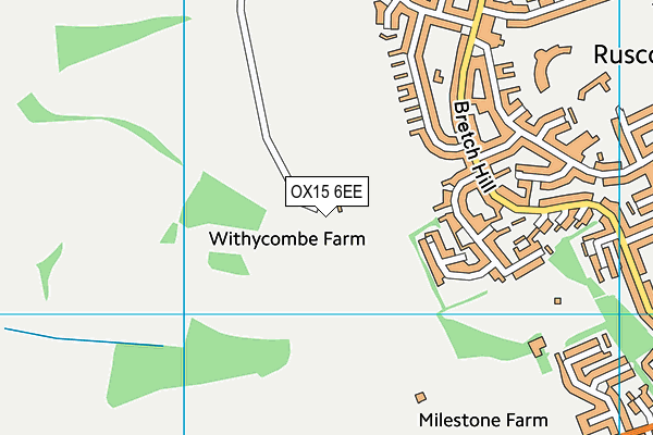 OX15 6EE map - OS VectorMap District (Ordnance Survey)