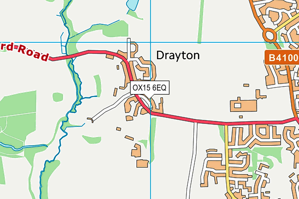 OX15 6EQ map - OS VectorMap District (Ordnance Survey)