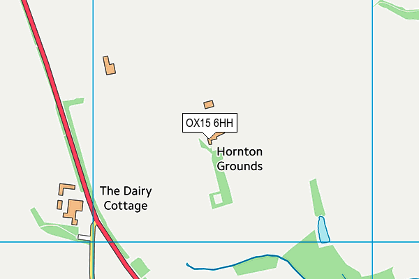 OX15 6HH map - OS VectorMap District (Ordnance Survey)