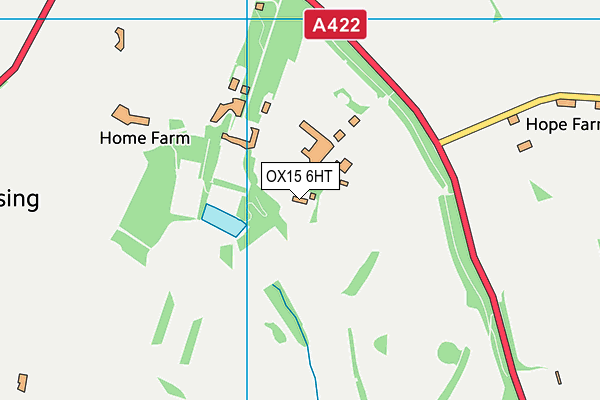 OX15 6HT map - OS VectorMap District (Ordnance Survey)