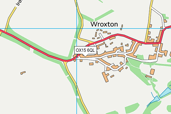 OX15 6QL map - OS VectorMap District (Ordnance Survey)