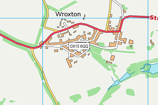OX15 6QQ map - OS VectorMap District (Ordnance Survey)