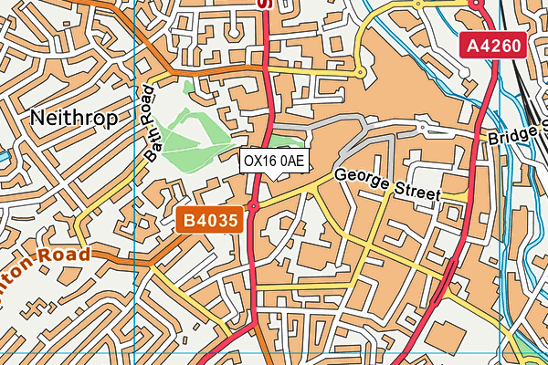 Map of CHERWELL COUNSELLING CENTRE LTD at district scale