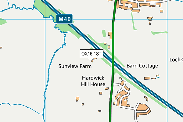 Map of BANBURY CROSS VETERINARY FARM SUPPLIES LIMITED at district scale