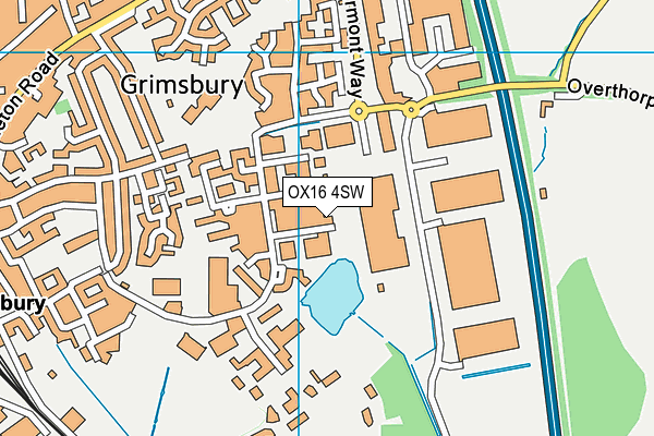 Map of BANBURY AERIALS GROUP LTD at district scale