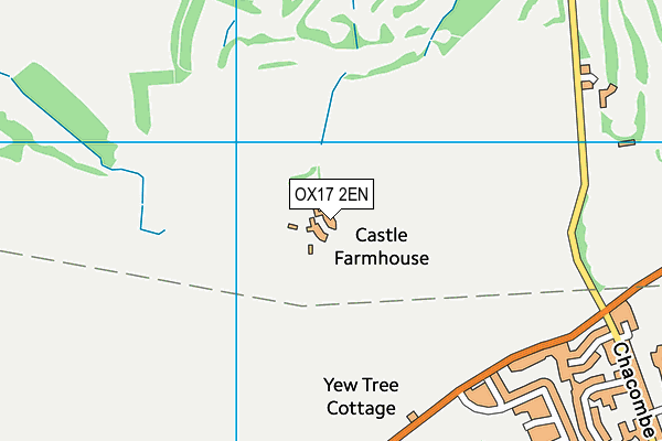 Cherwell Edge Golf Club map (OX17 2EN) - OS VectorMap District (Ordnance Survey)