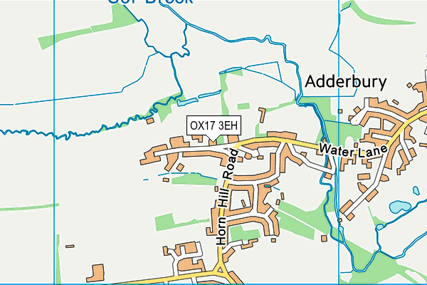 OX17 3EH map - OS VectorMap District (Ordnance Survey)