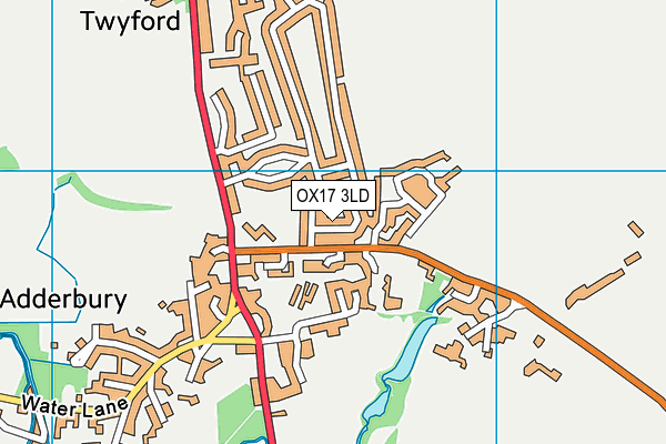 Map of BANBURY BUSINESS SOLUTIONS LTD at district scale