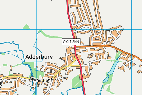 OX17 3NN map - OS VectorMap District (Ordnance Survey)