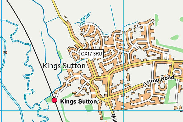 Map of K SUTTON GARAGE LTD at district scale