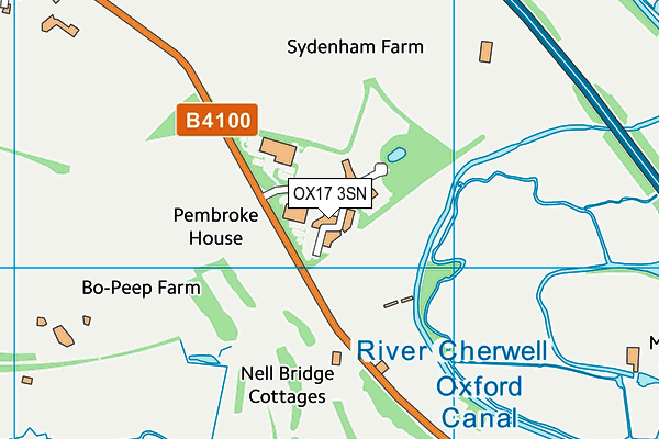 Map of OXFORD OPTRONIX LIMITED at district scale