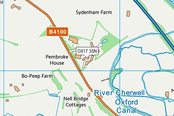 Map of CHERWELL FINANCIAL SERVICES LIMITED at district scale