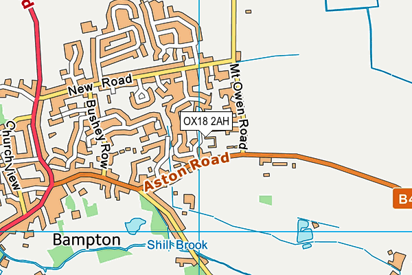 Map of BAMPTON COURT RESIDENTS ASSOCIATION LIMITED at district scale