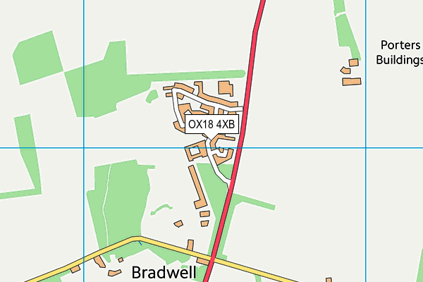Map of BURFORD BARN LIMITED at district scale