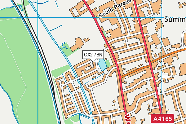 OX2 7BN map - OS VectorMap District (Ordnance Survey)