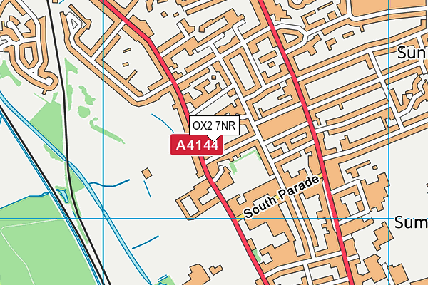 OX2 7NR map - OS VectorMap District (Ordnance Survey)