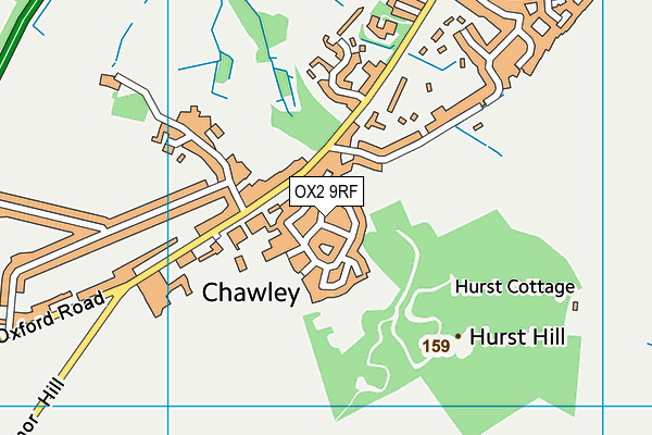 Map of HILLTOP RADIOLOGY LTD at district scale