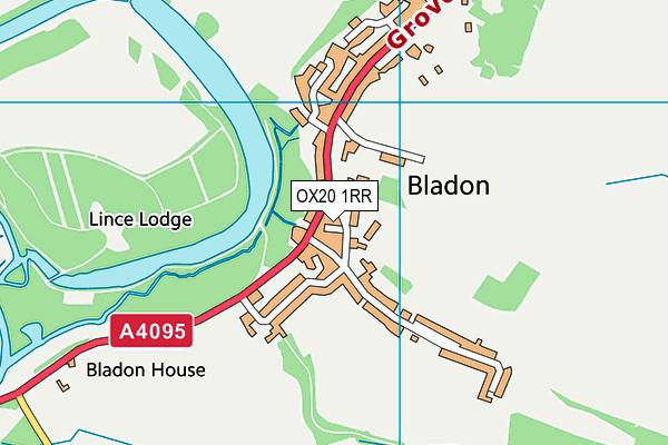 OX20 1RR map - OS VectorMap District (Ordnance Survey)