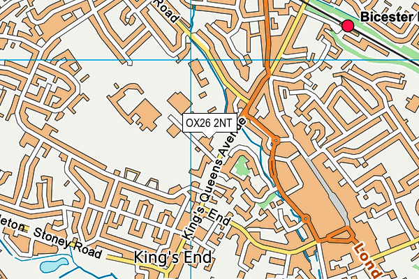 OX26 2NT map - OS VectorMap District (Ordnance Survey)