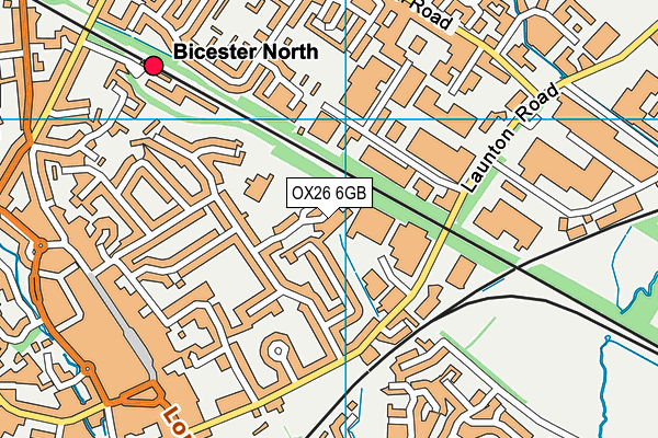 OX26 6GB map - OS VectorMap District (Ordnance Survey)