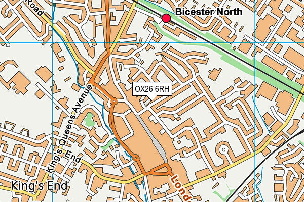 OX26 6RH map - OS VectorMap District (Ordnance Survey)