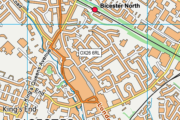 OX26 6RL map - OS VectorMap District (Ordnance Survey)